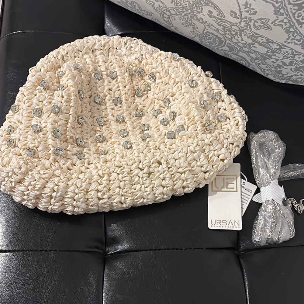 Urban expressions Cream Beaded Women's Accessory